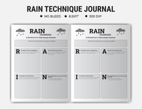 Download Rain Technique Therapy Notebook - Premium Resources