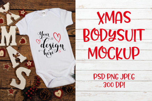 Download Christmas Bodysuit Mockup | Psd Files - Premium Resources
