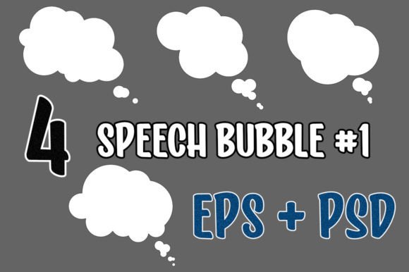 Download Speech Bubble | EPS + PSD FILES | NUM 01 - Psd files Collection