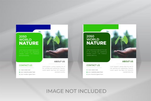 Download Nature Social Media Post Template - Nature social media Collection